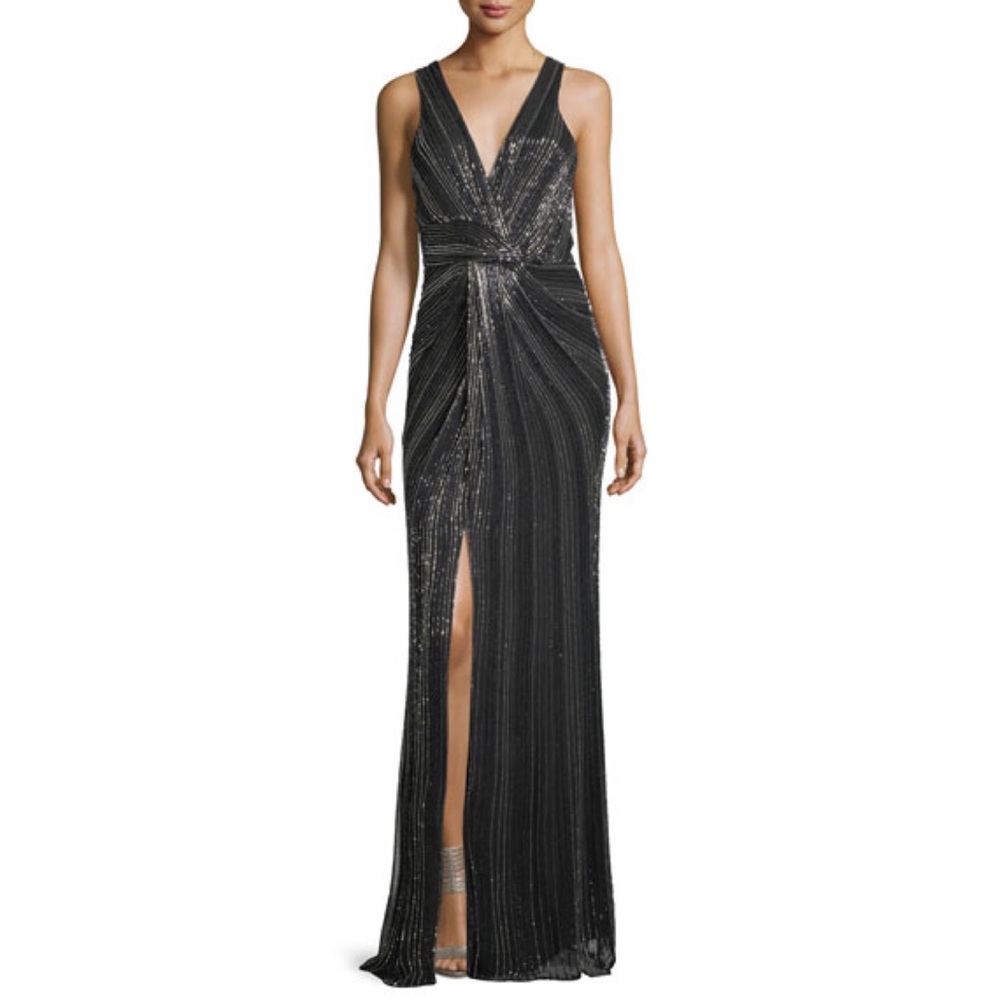Parker Black Monarch Gown Size 0